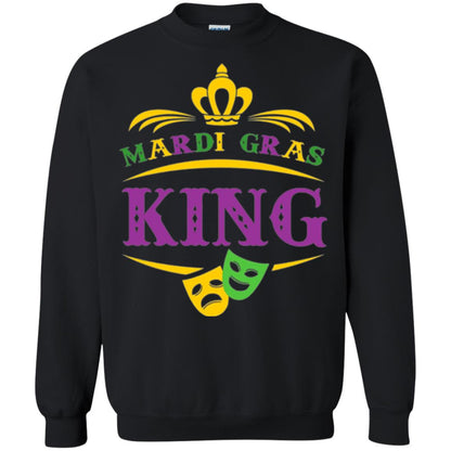 Mardi Gras King Gift T-shirt Black