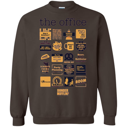 The Office T-shirt Dark Chocolate
