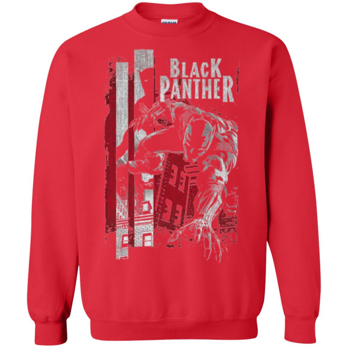 Film T-shirt Panther Lurk Graphic T-shirt Red