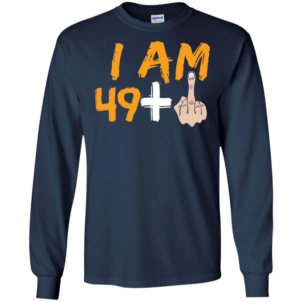 50th Birthday Funny T-shirt I Am 50 Years Old Navy