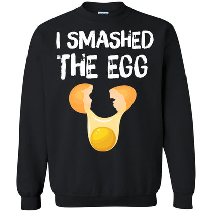 I Smashed The Egg Shirt Black