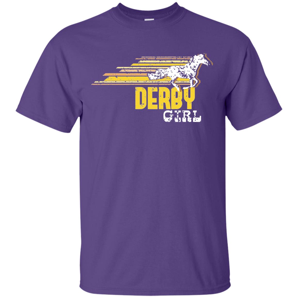 Derby Girl Derby Women Horse Race Shirt Purple