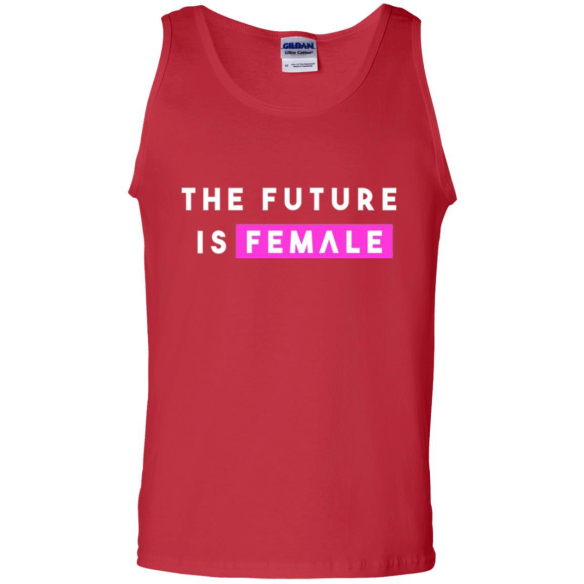 Iconic Statement T-shirt The Future Is Female T-shirt Red