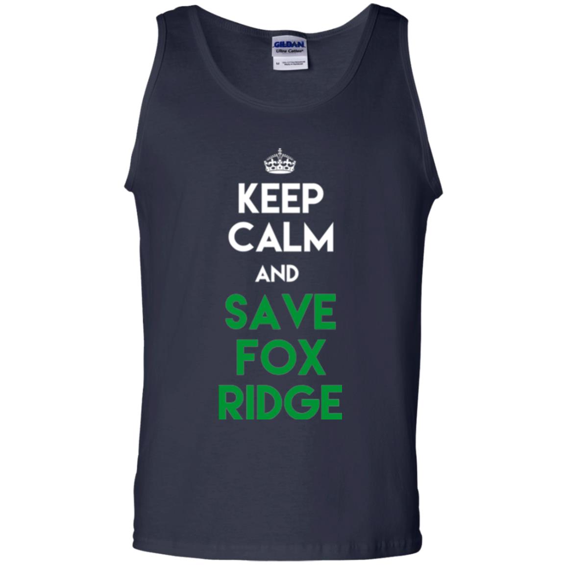 Elementary T-shirt Keep Calm And Save Fox Ridge T-shirt Navy