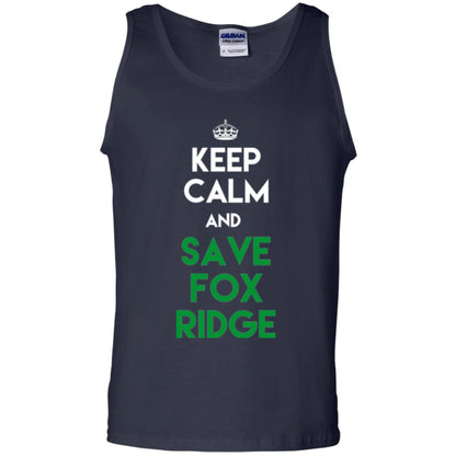 Elementary T-shirt Keep Calm And Save Fox Ridge T-shirt Navy