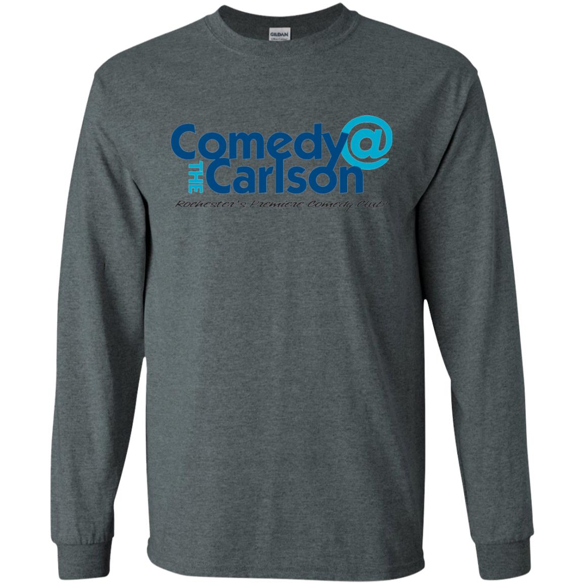 Comedy At The Carlson Rochester_s Premiere Comedy Club Shirt Dark Heather