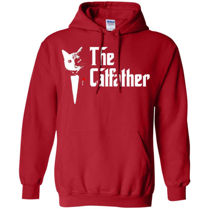 Daddy T-shirt The Catfather Red