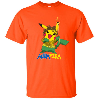 Aquapika Aquaman Piakachu Fan Shirt Orange