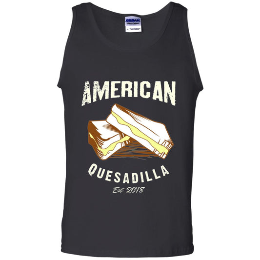 American Quesadilla Est 2018 Grilled Cheese T-shirt Black