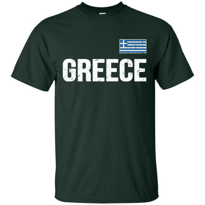 Greece T-shirt Greek Flag Forest
