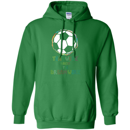 Soccer T-shirt Teamwork Makes The Dreamwork Irish Green