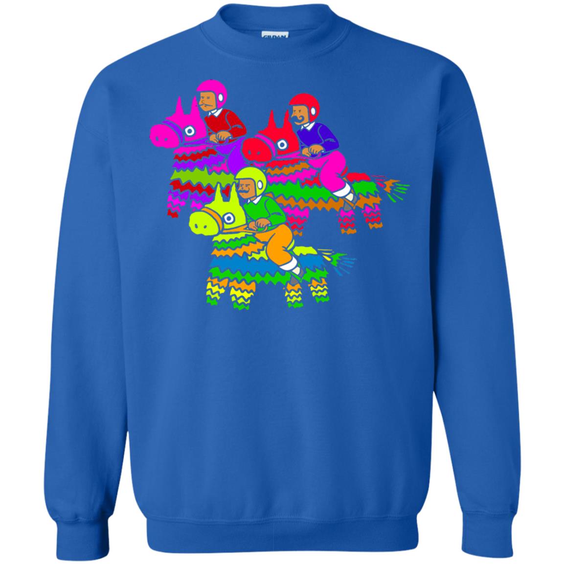 Cinco De Derby Pinata Jockeys Horse Race T-shirt Royal
