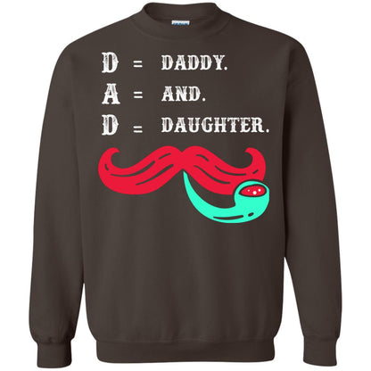 Daddy And Daughter Dad Shirt For Father_s Day Dark Chocolate