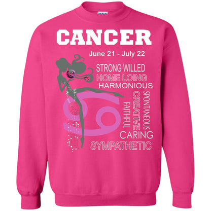 Cancer Strong Willed Home Loing Harmonious Faithful Creative Spontaneous Caring Sympathetic Heliconia