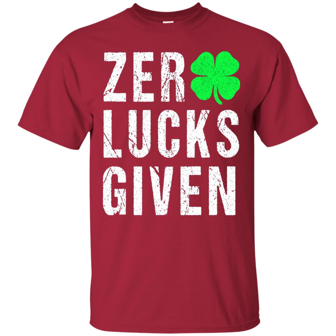 Shamrock Irish Funny Saint Patrick_s Day T-shirt Cardinal