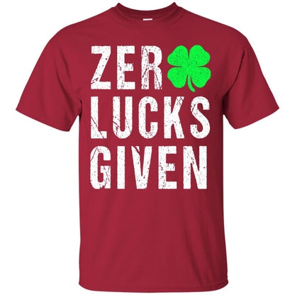 Shamrock Irish Funny Saint Patrick_s Day T-shirt Cardinal