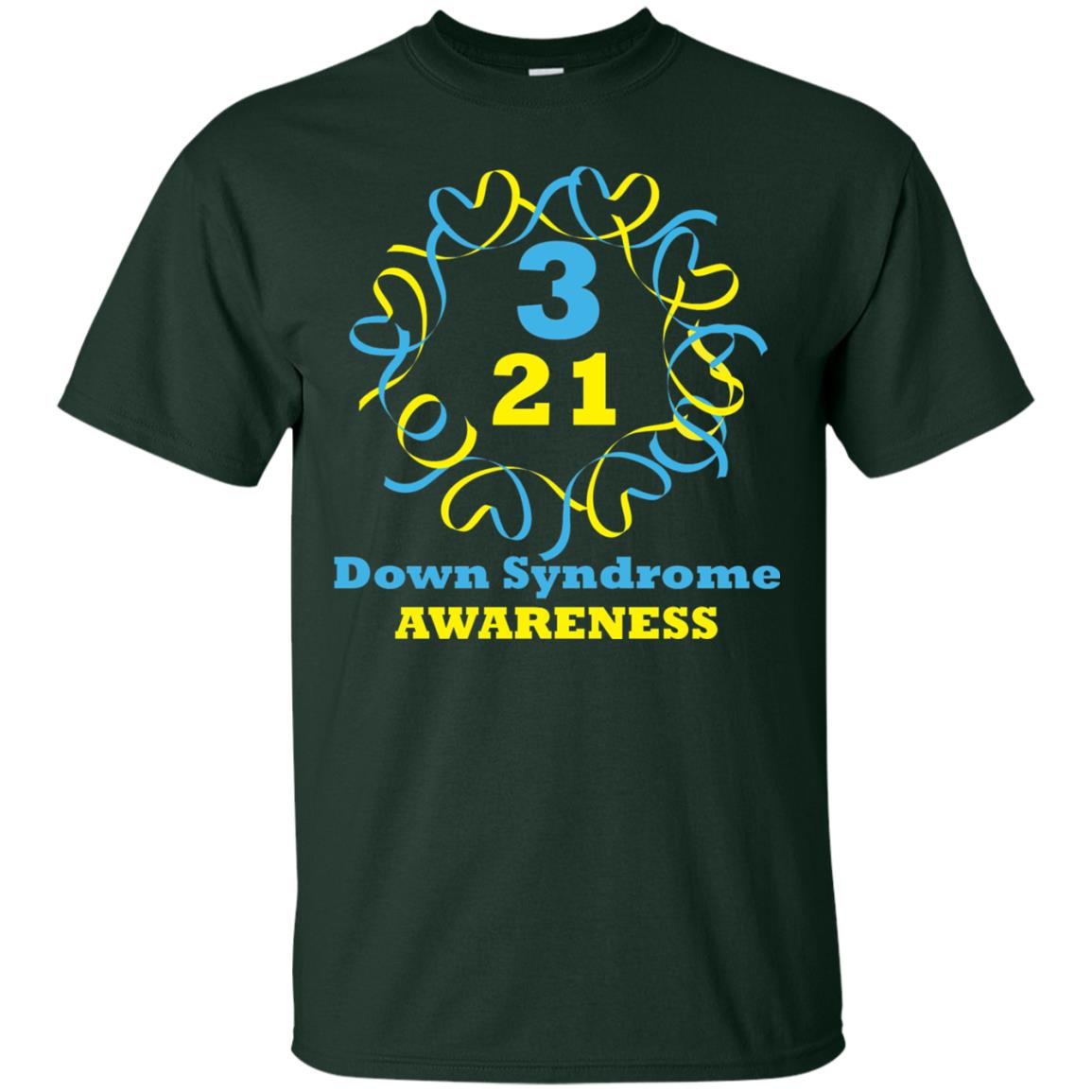 Down Syndrome Awareness T Shirt Forest