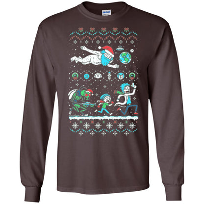 Rick And Morty T-shirt Dark Chocolate