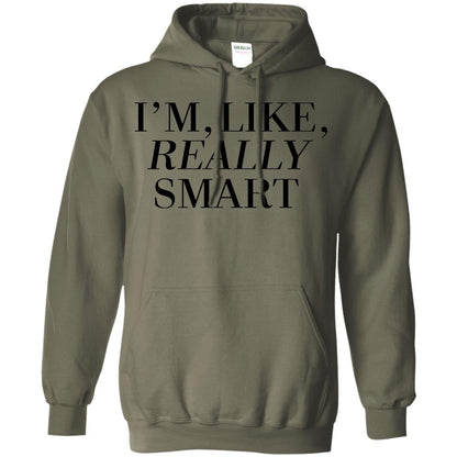 I_m Like Really Smart T-shirt Military Green