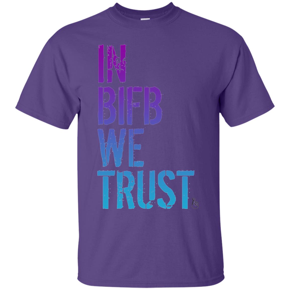 In Bifb Build We Trust T-shirt Purple