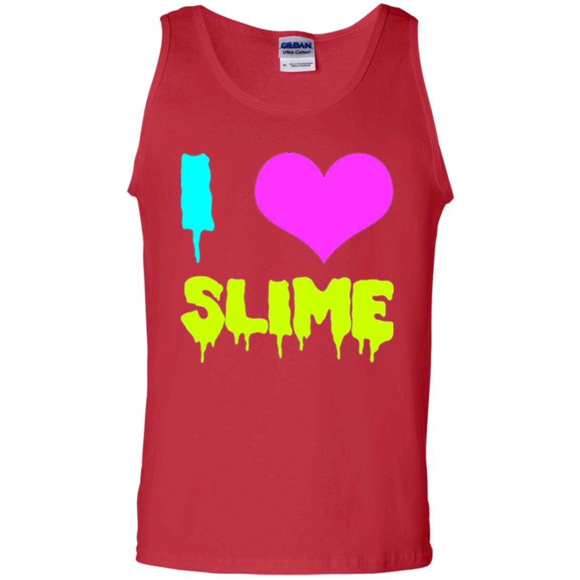 I Love Slime T-shirt Red