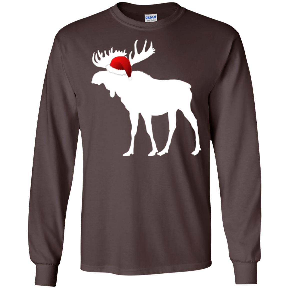 Christmas T-shirt Reindeer Dark Chocolate