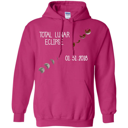 Total Lunar Eclipse 01-31-2018 Celebration Shirt Heliconia
