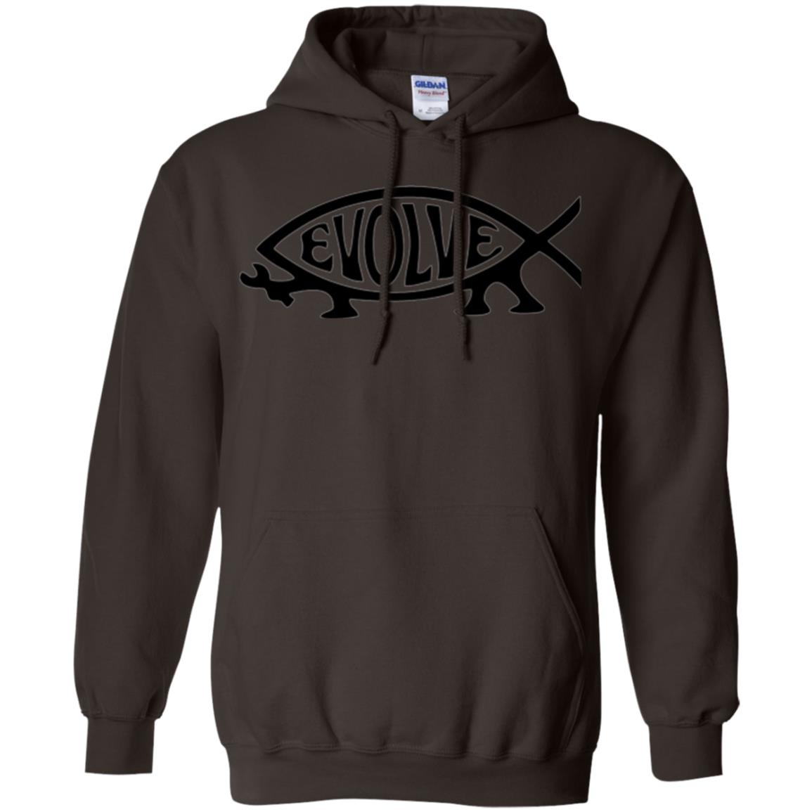 Darwin Evolution Evolve T-shirt Dark Chocolate