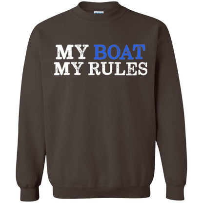 My Boat My Rules T-shirt Dark Chocolate