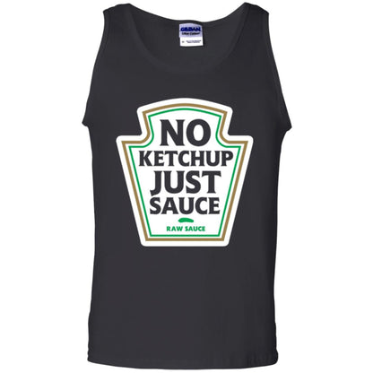 No Ketchup Just Sauce T-shirt Black