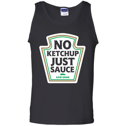 No Ketchup Just Sauce T-shirt Black