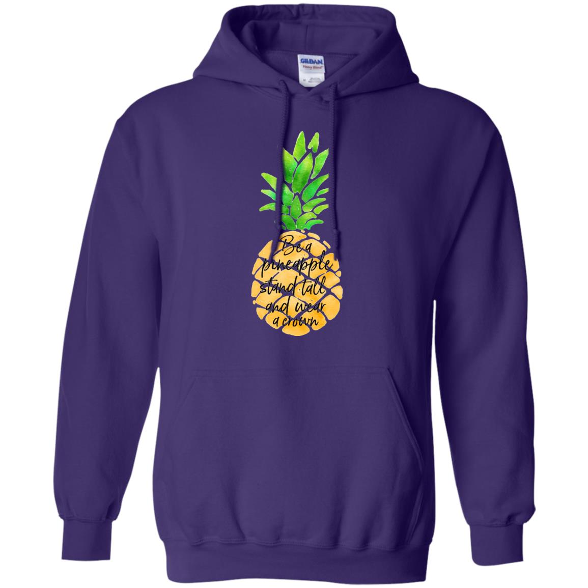 Funny Pineapple T-shirt Purple