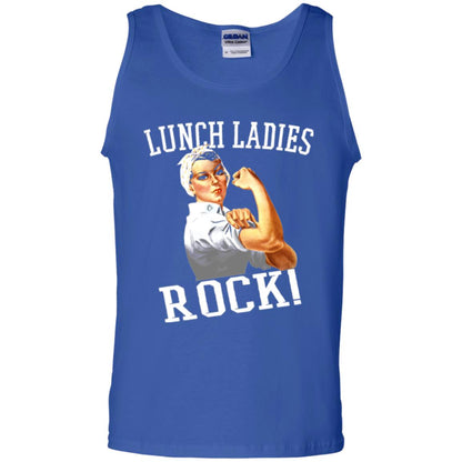 Lunch Ladies Rock Cafeteria Lunch Lady T-shirt Royal