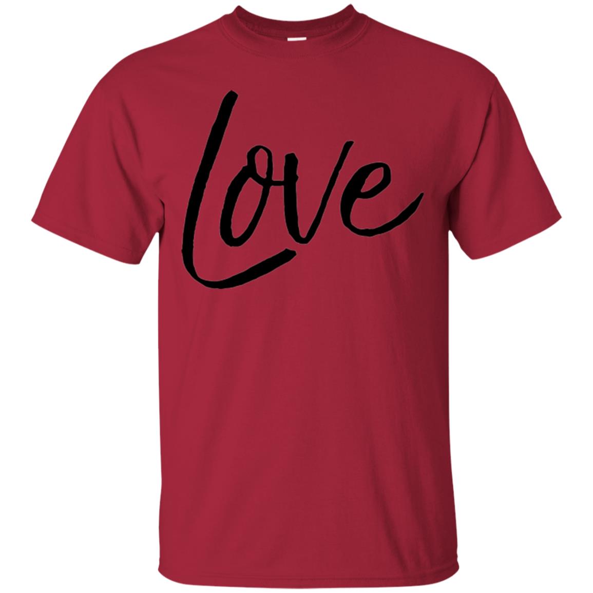 Black Love T-shirt Valentine_s Day Cardinal