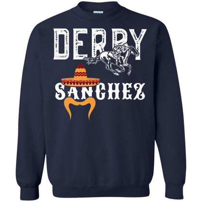 Derby Sanchez When Cinco De Mayo Derby Collide Shirt Navy