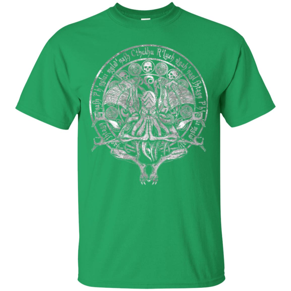 The Idol - Cthulhu T-shirt White Variant Irish Green
