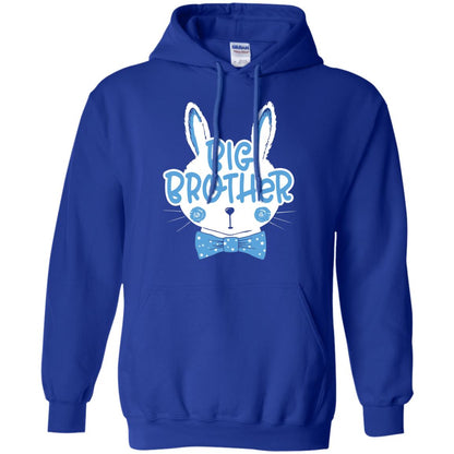 Easter Bunny Big Brother Blue Easter T-shirt Royal