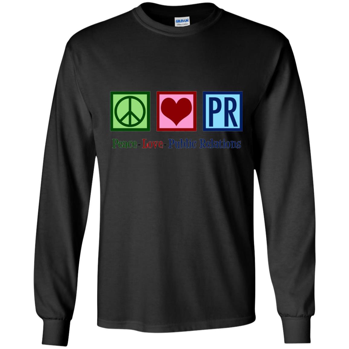 Cool Pr Public Relations T-shirt Black