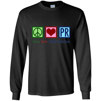 Cool Pr Public Relations T-shirt Black