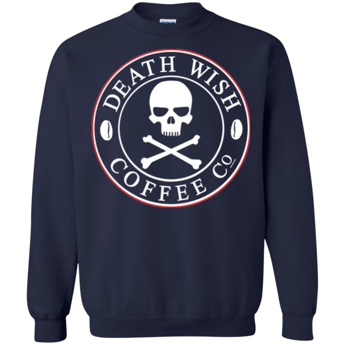 Death Wish Coffee Logo T-shirt Navy