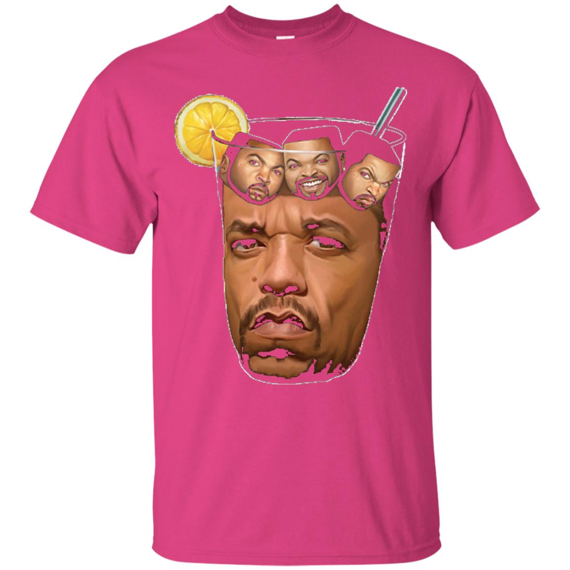Ice T With Ice Cubes Funny T-shirt Heliconia