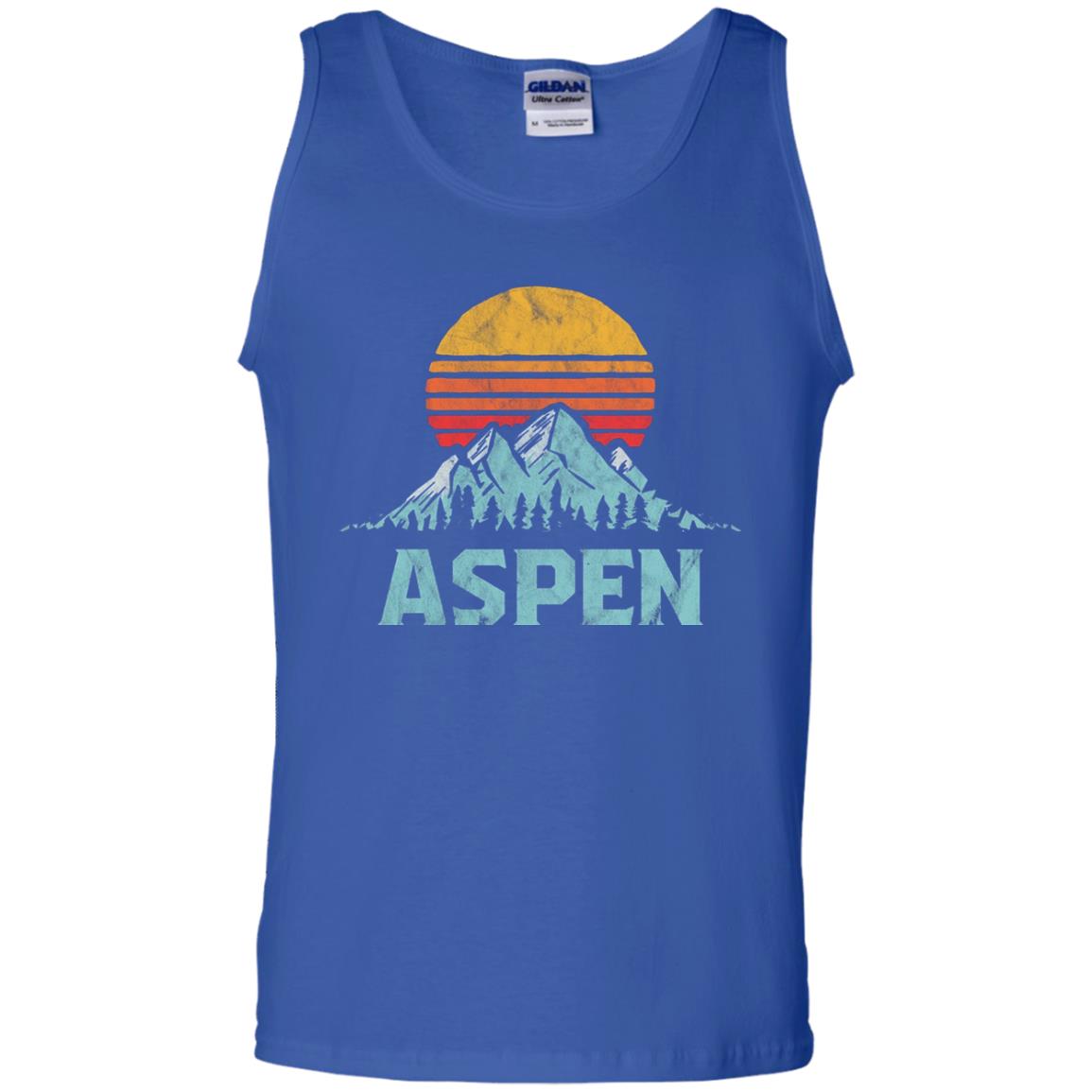 Aspen Mountain T-shirt Royal