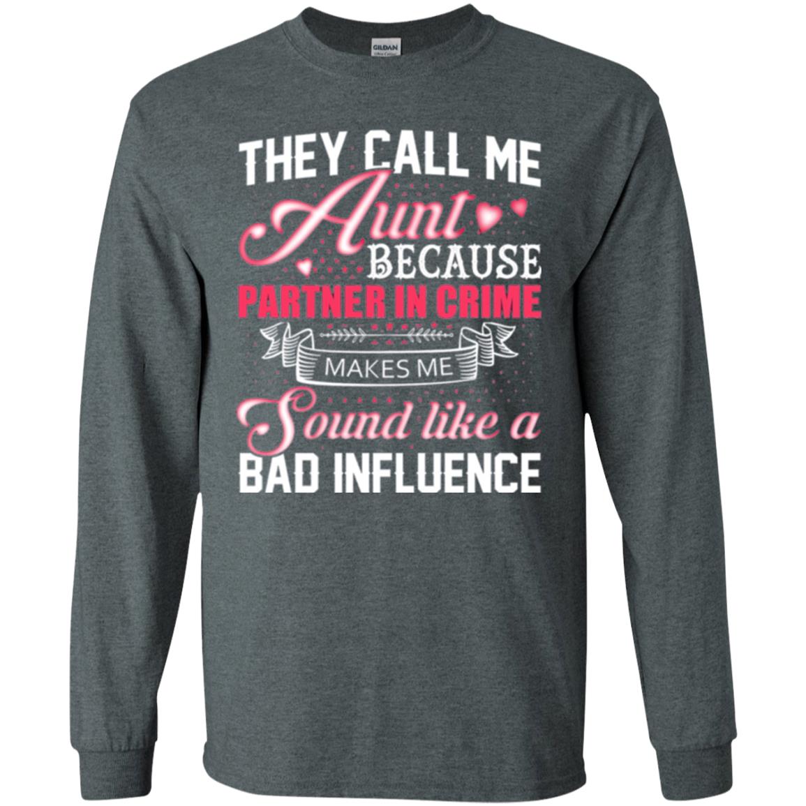 Aunt T-shirt They Call Me Aunt Dark Heather