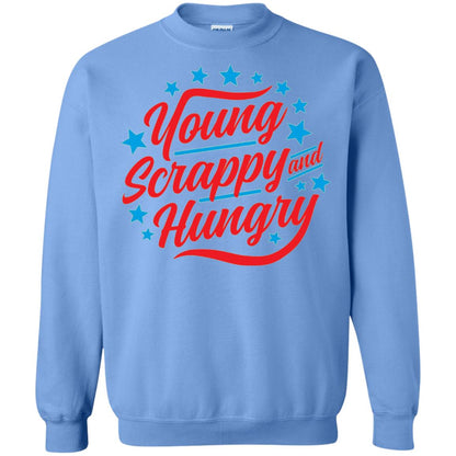 Hamilton T-shirt Young Scrappy And Hungry Carolina Blue
