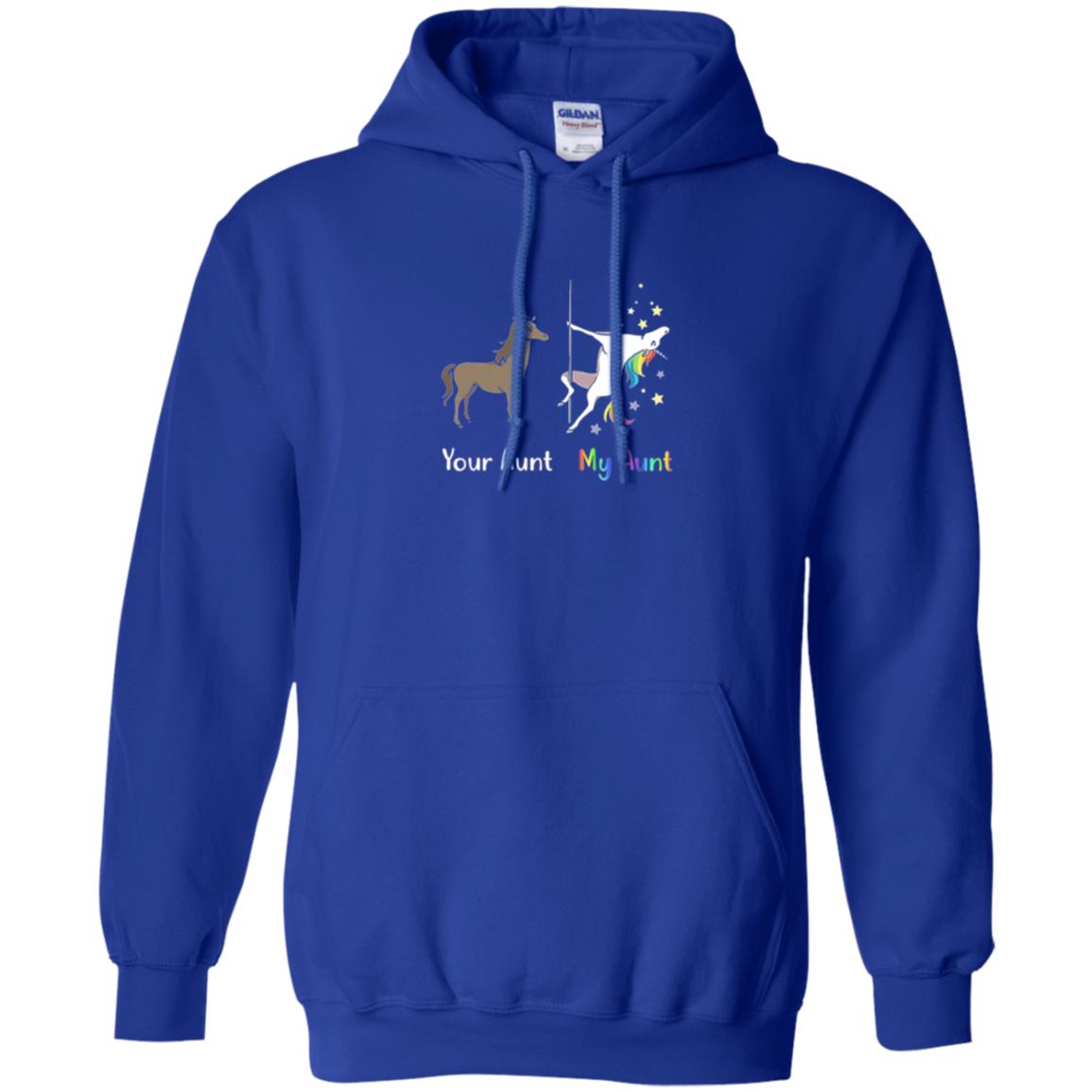 Unicorn T-shirt Your Aunt My Aunt Royal