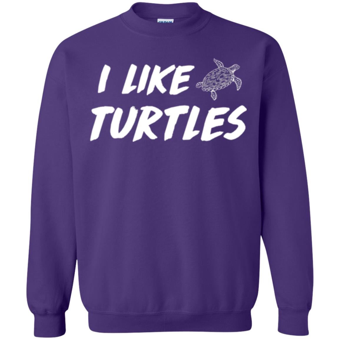 I Like Turtles T-shirt Purple