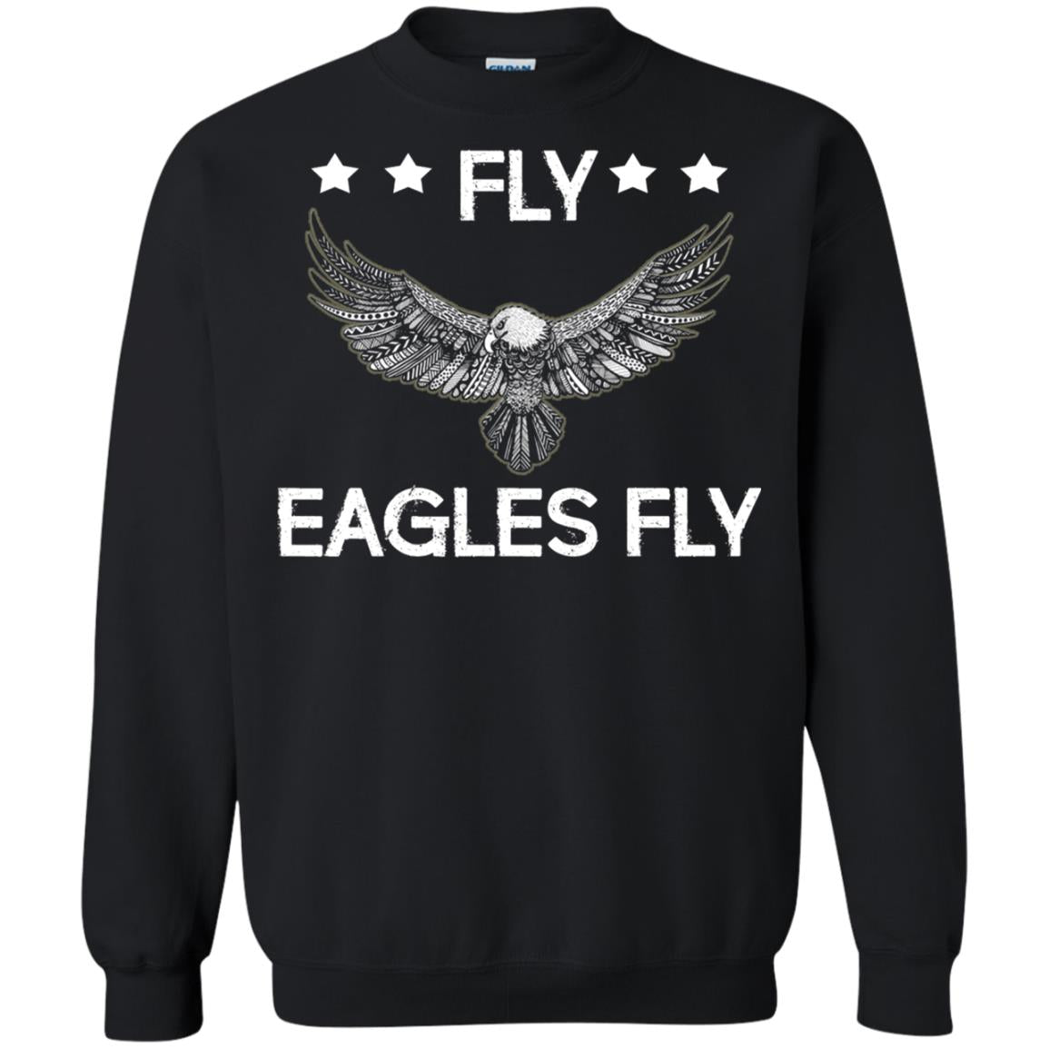 Flying Eagles Fly T-shirt Black