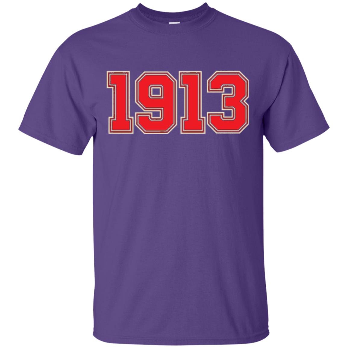 Delta Black Red Jersey Sigma 1913 T-shirt Purple