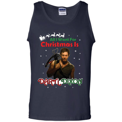 All I Want For Christmas Is Daryl Dixon Shirt Navy