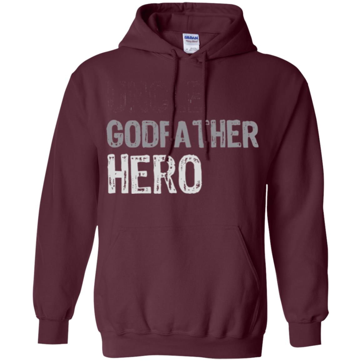 Uncle T-shirt Uncle Godfather Hero Maroon